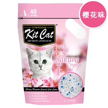 KitCat超凝結清香礦砂櫻花味